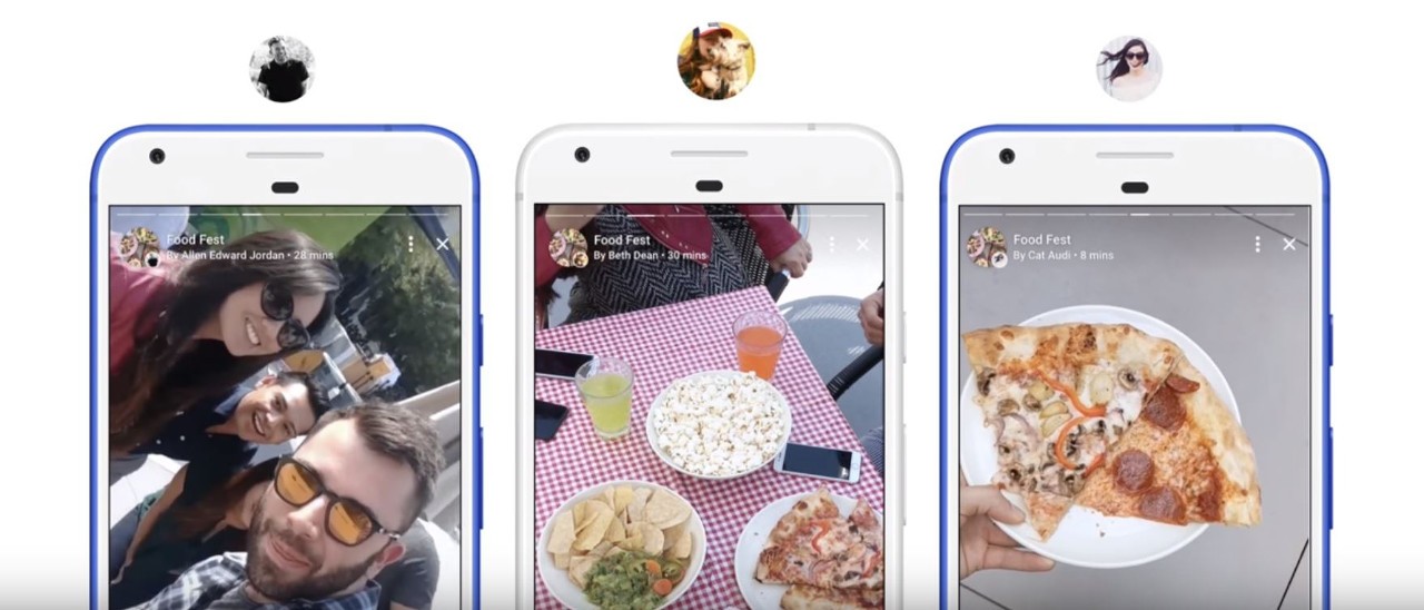 Facebook lancia le Storie collaborative