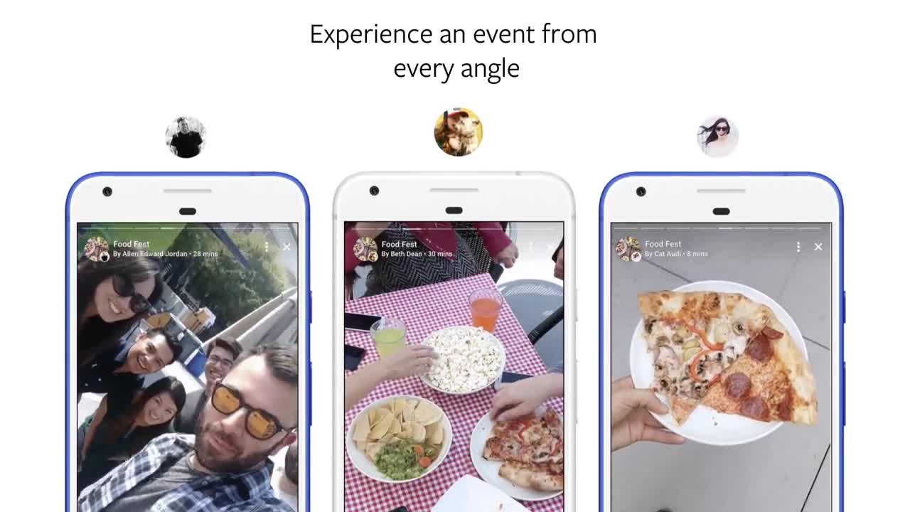 Le Storie collaborative di Facebook