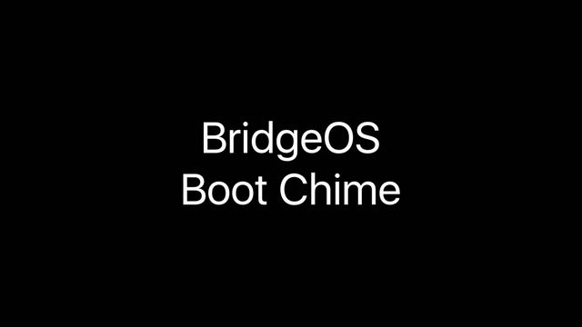 iMac Pro - Suono Avvio di bridgeOS 2.0