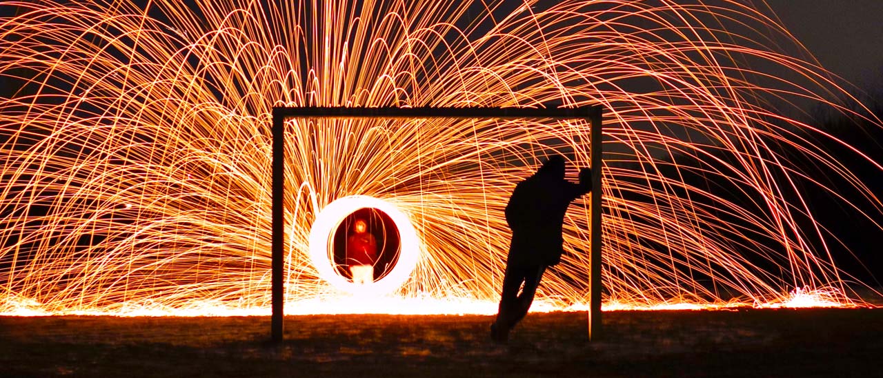 Fujifilm X-E3: il light painting