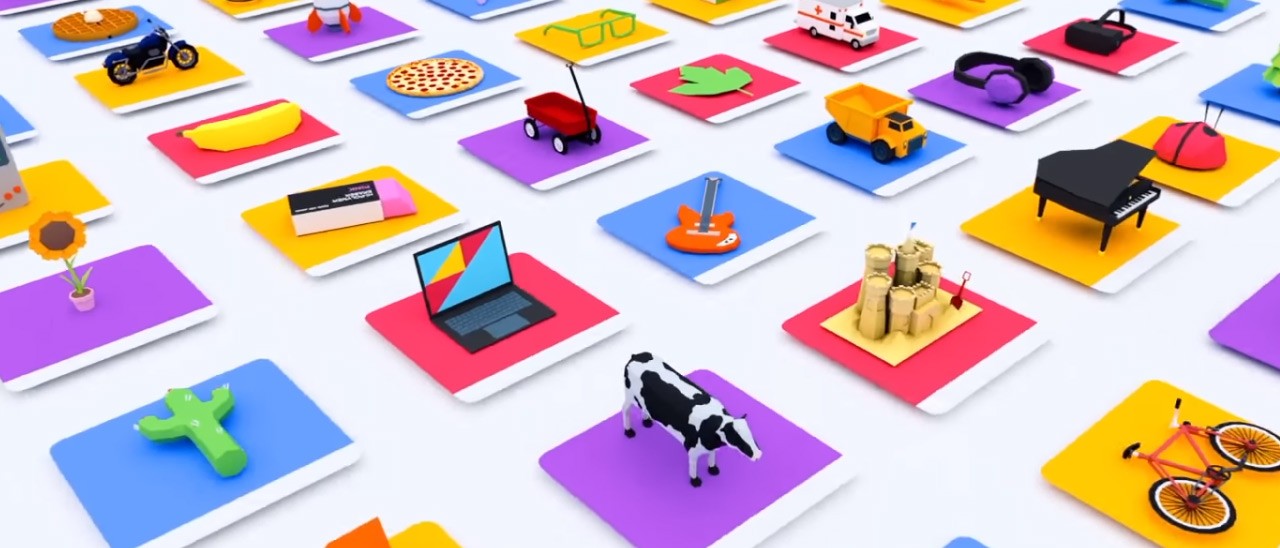 Poly, una piattaforma con oggetti per AR, VR e MR