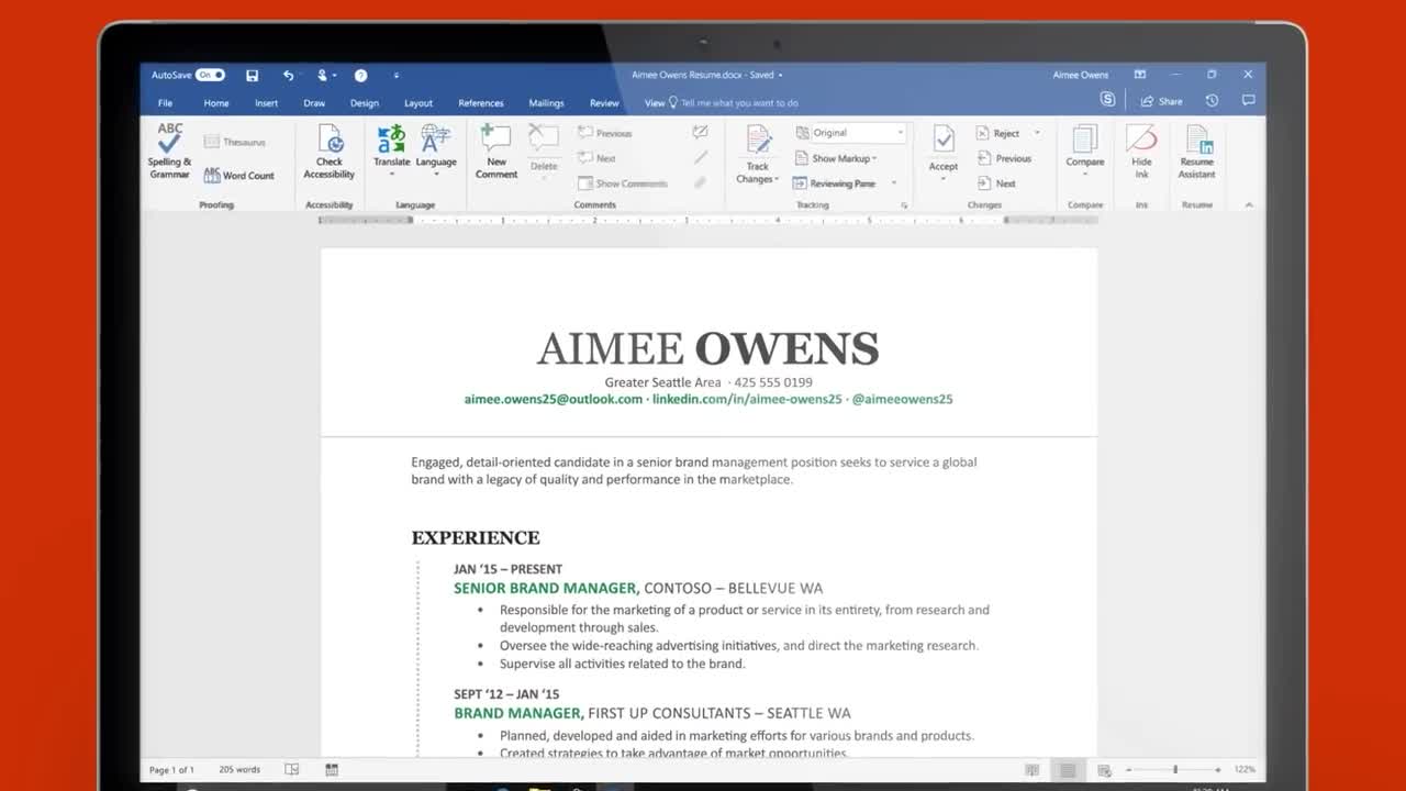 Resume Assistant per curriculum perfetti