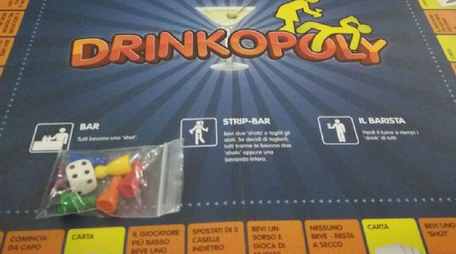 Drinkopoly: il party game per Natale 2017