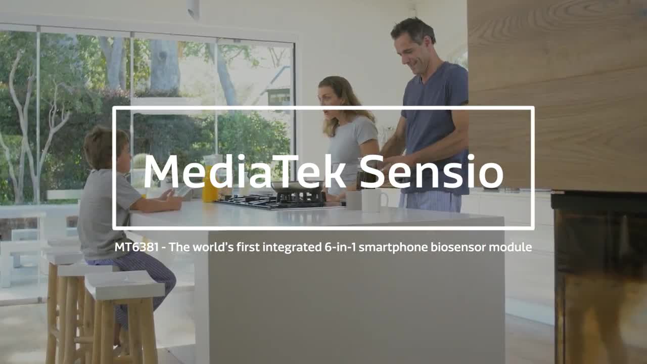 MediaTek Sensio misura sei parametri biometrici