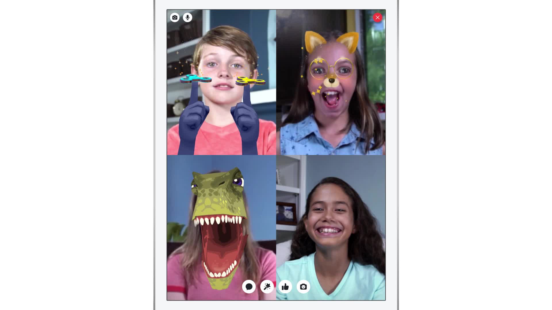 L'app Messenger Kids di Facebook per i bambini