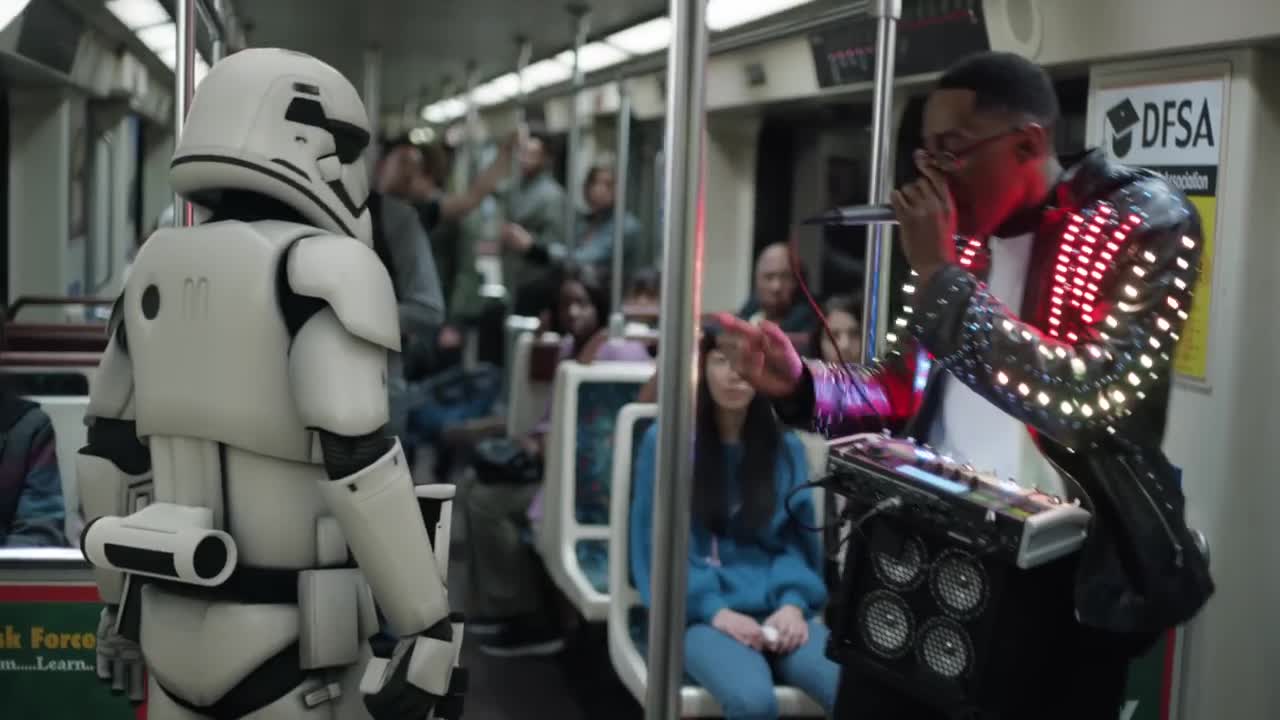 Gli adesivi AR di Star Wars su Google Pixel 2 XL