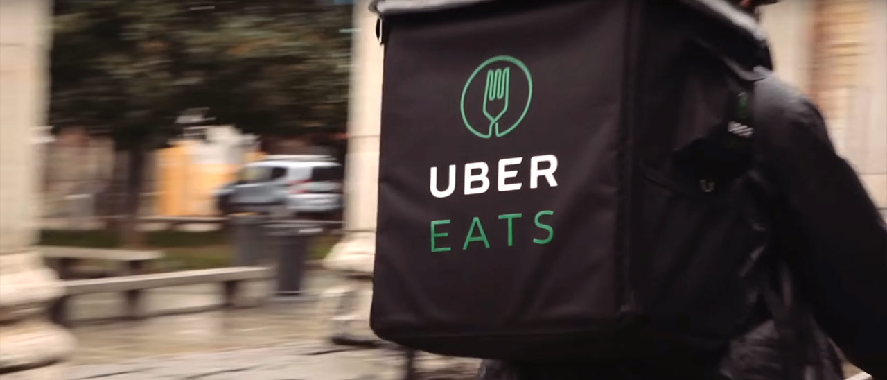Assicurazione gratuita per i corrieri di UberEATS