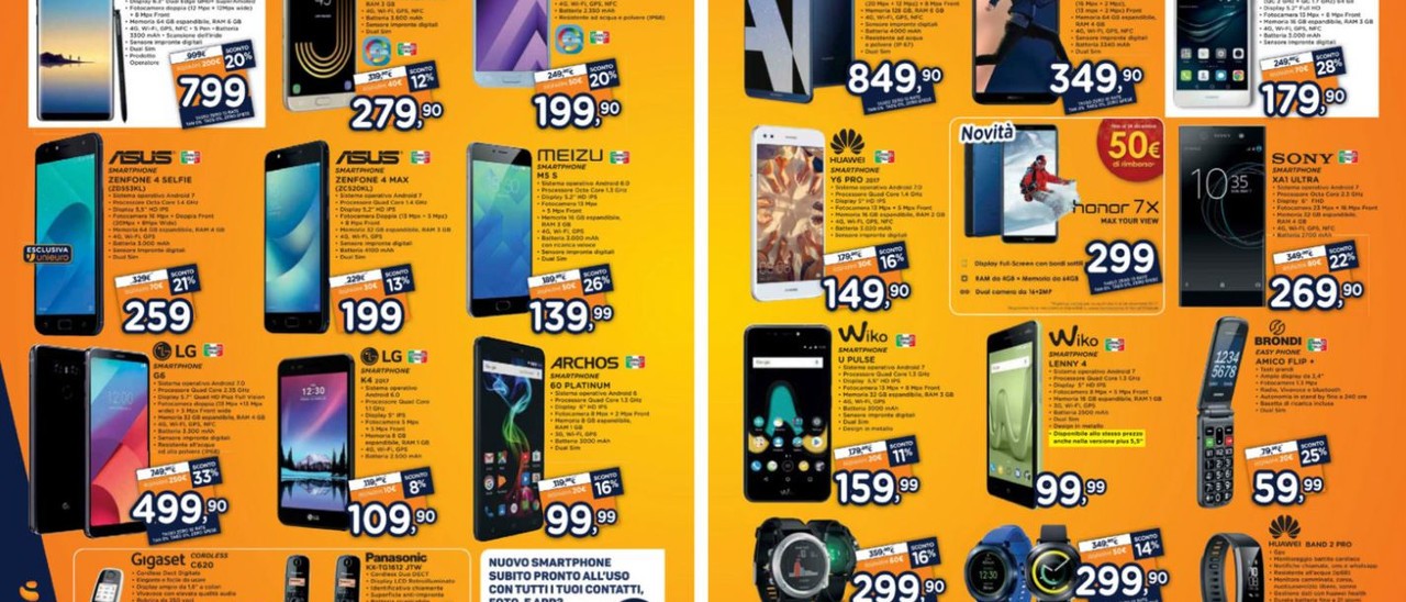 Volantino Natale Unieuro, iPhone 8 Plus a 879 euro