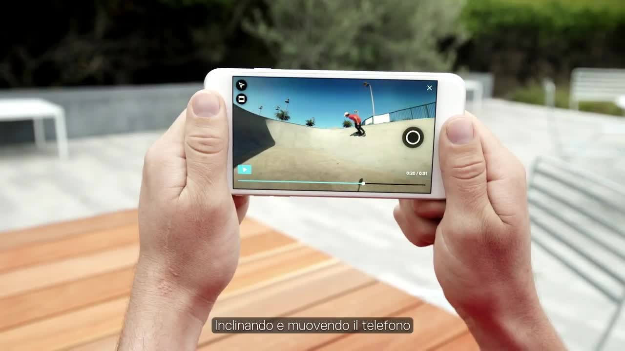 GoPro OverCapture per l'action cam Fusion