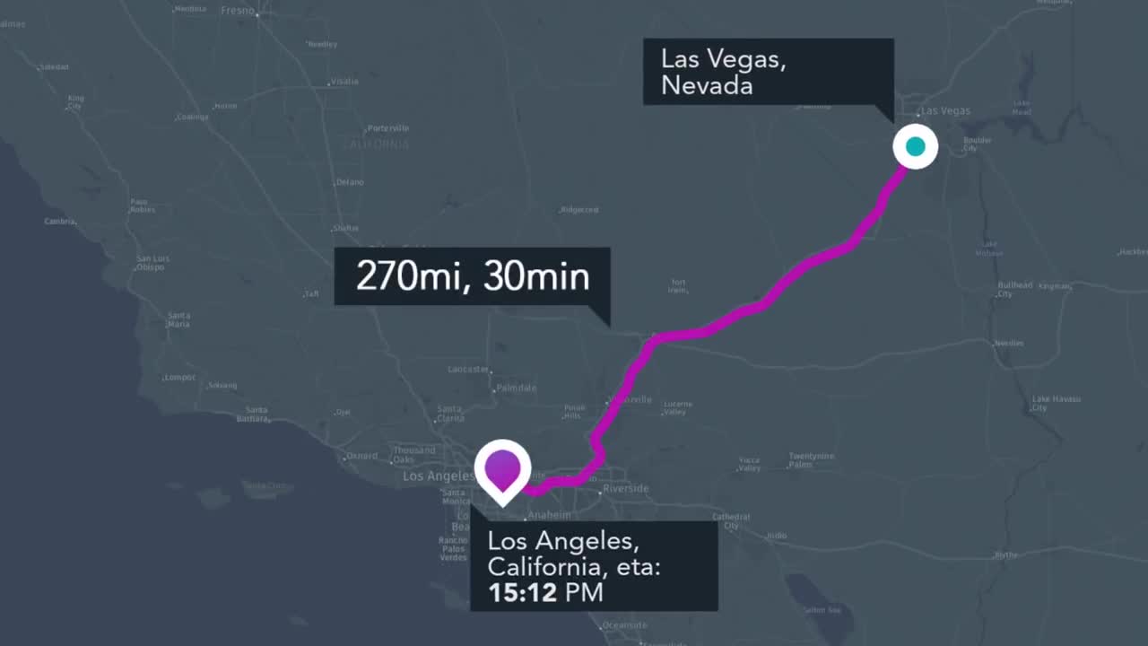 CES 2018: Virgin Hyperloop One con HERE