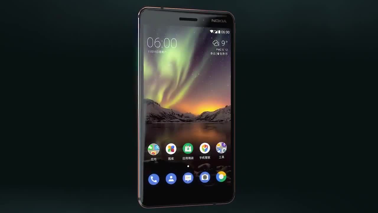 L'edizione 2018 dello smartphone Nokia 6