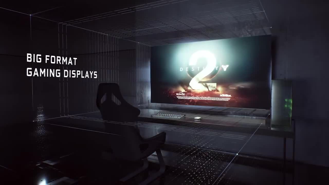 NVIDIA presenta i Big Format Gaming Display