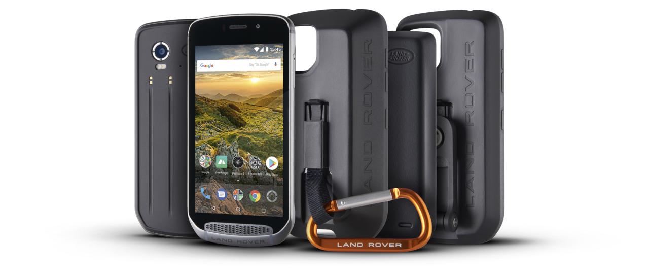 Land Rover Explore, smartphone rugged come un SUV