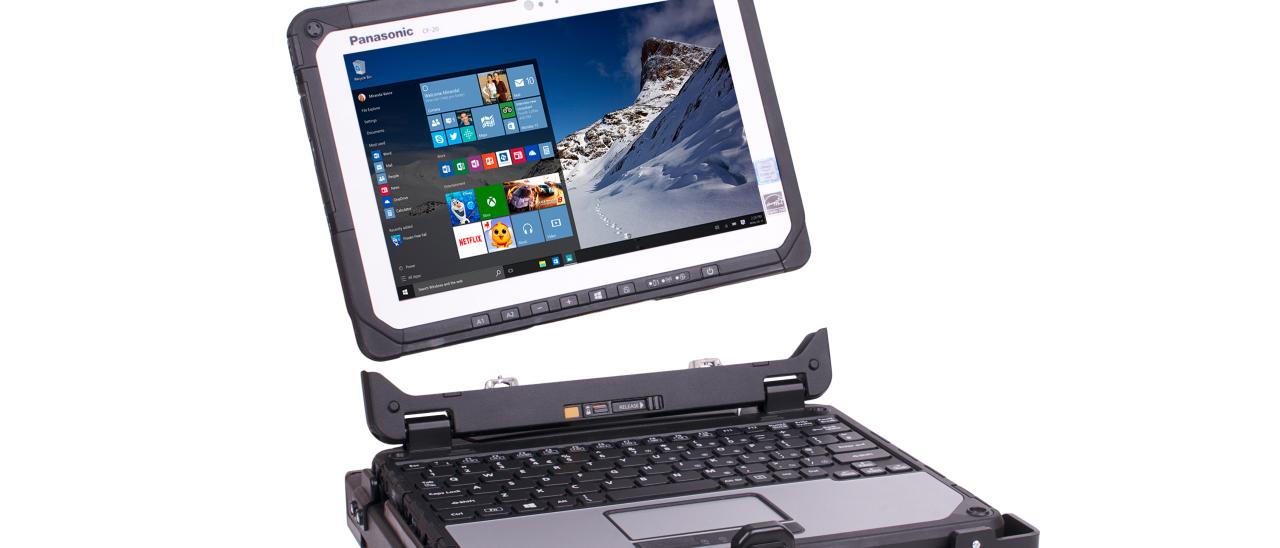 Panasonic aggiorna l'ibrido Toughbook CF-20