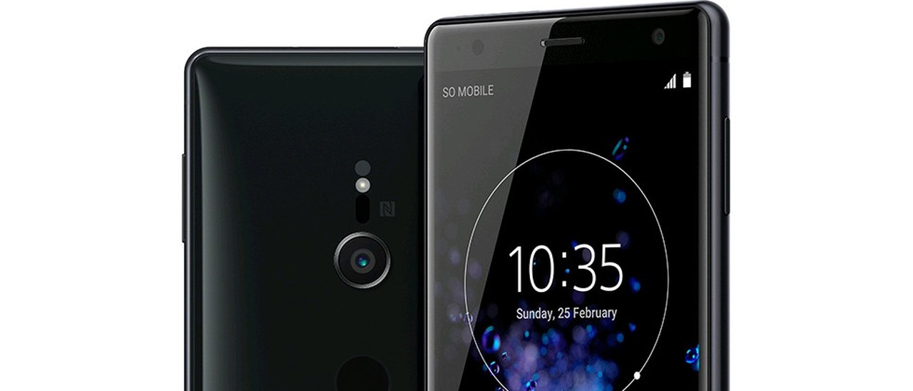 Sony Xperia XZ2, prima immagine ufficiale