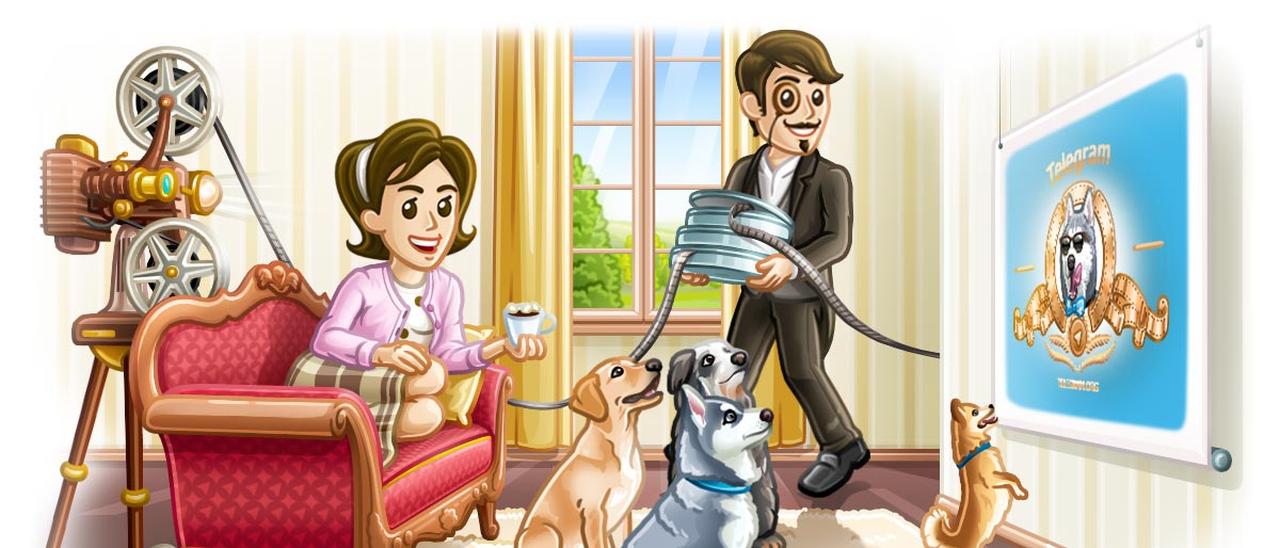 Telegram 4.8, streaming video e login per siti web