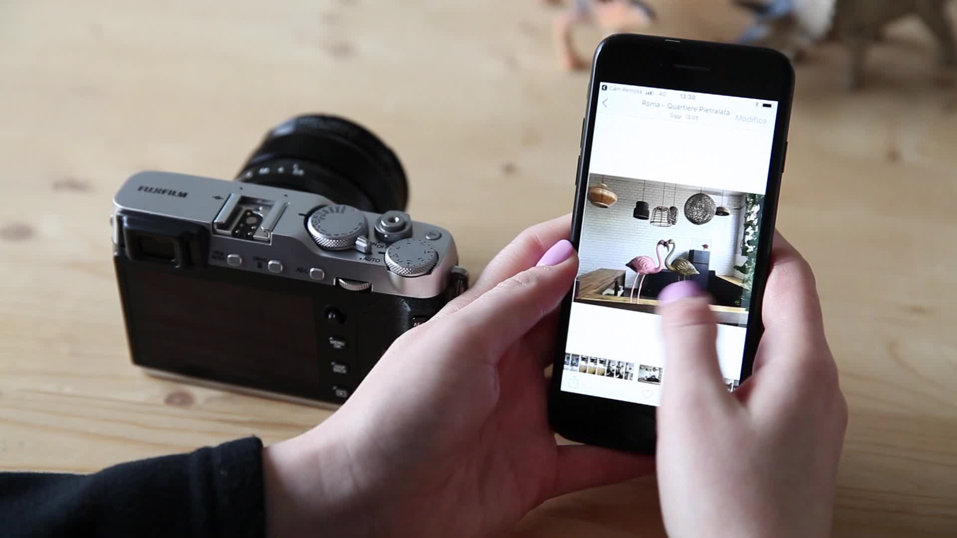 Fujifilm X-E3: trasferimento foto