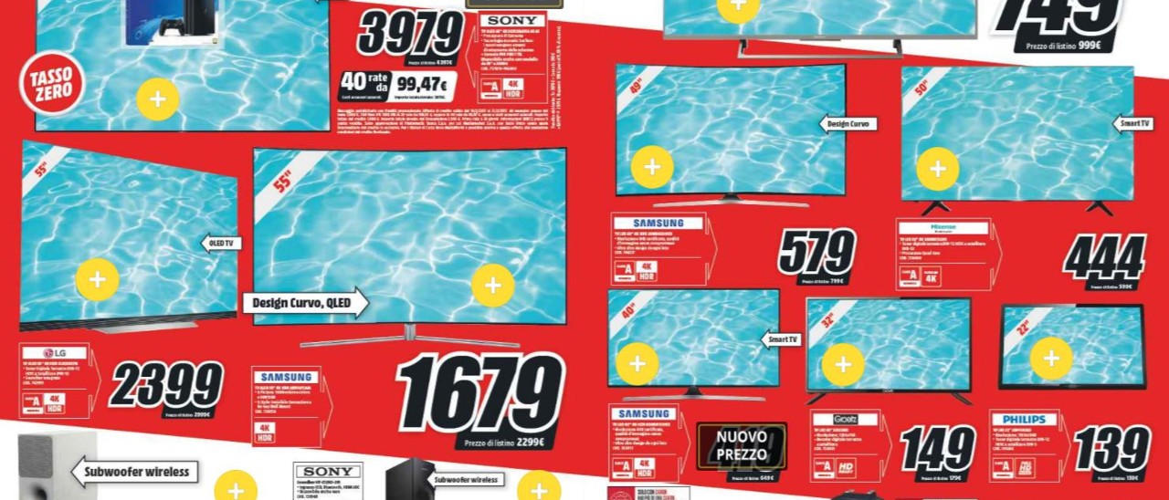 MediaWorld, tanta tecnologia a prezzi scontati