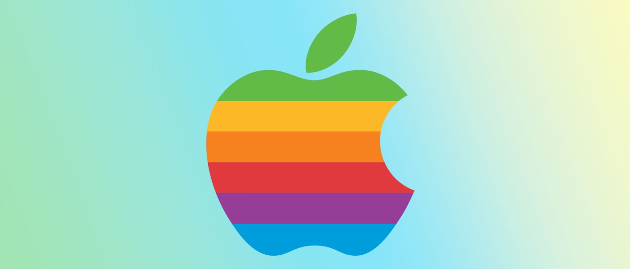 Apple cerca di registrare la mela arcobaleno