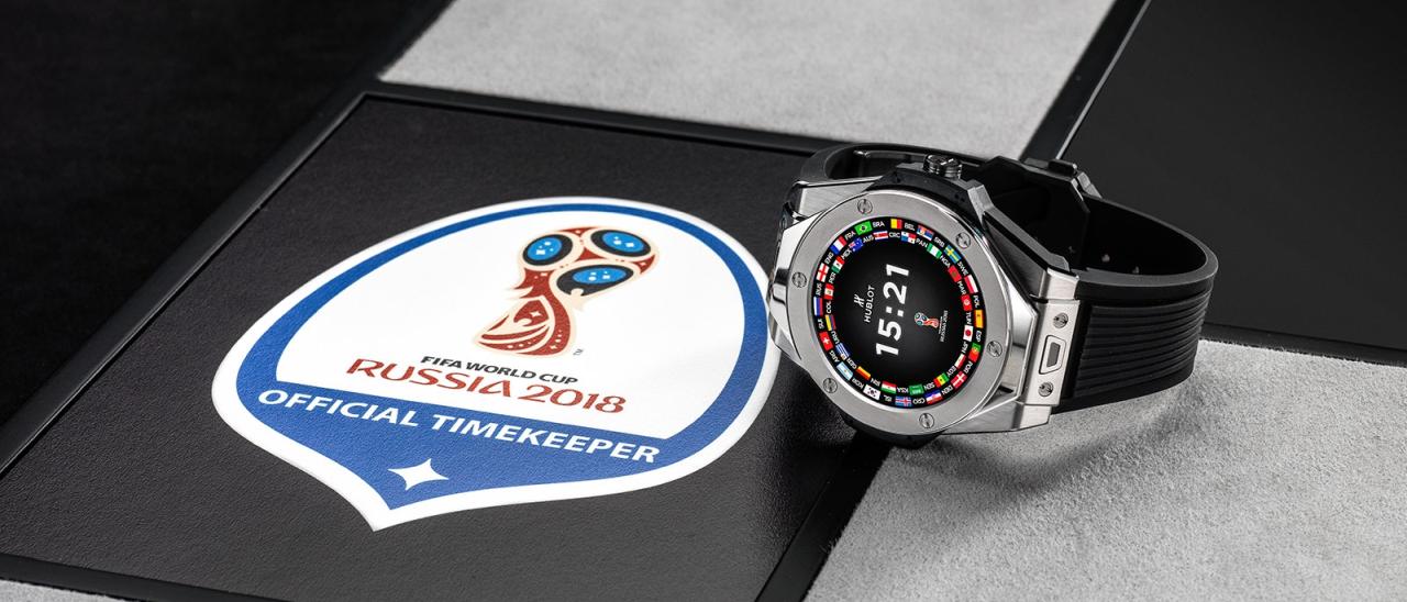 Hublot annuncia uno smartwatch per gli arbitri