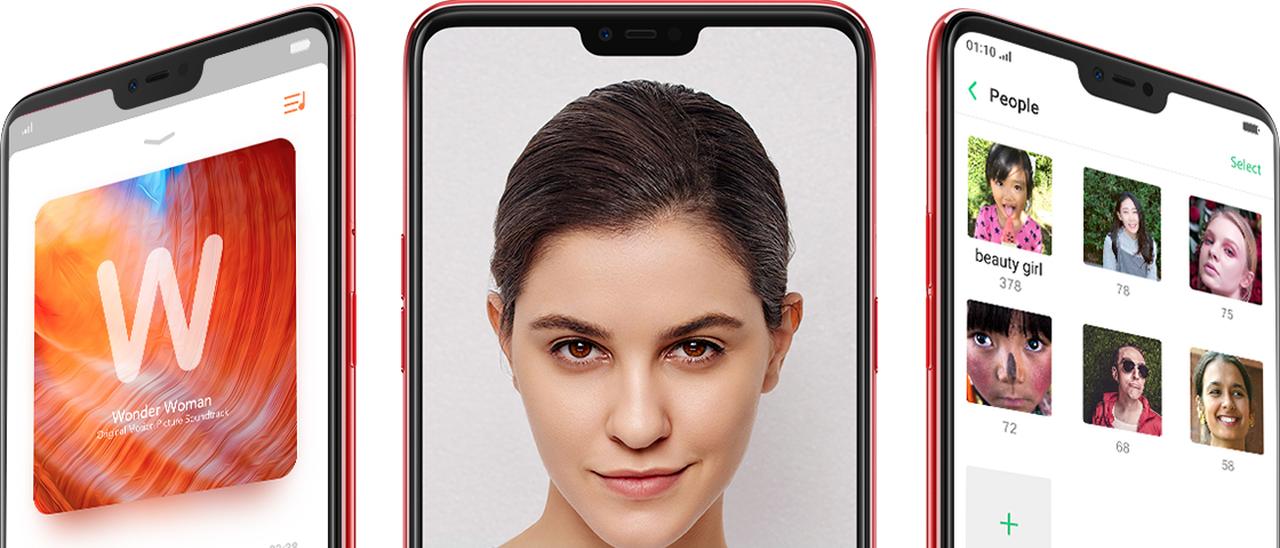 Oppo F7, fotocamera frontale da 25 megapixel