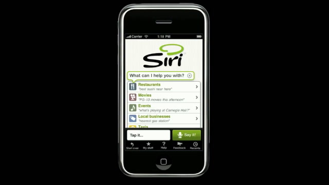 Siri - Quando era un'App non Ufficiale