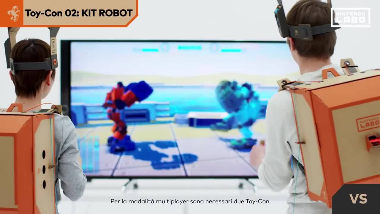 Switch: il Kit Robot di Nintendo Labo
