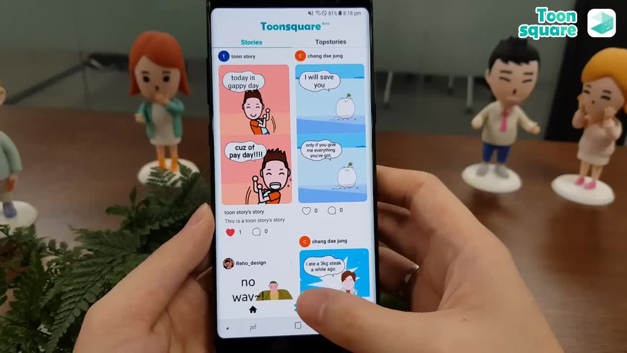 Samsung Toonsquare: tra IA e fumetti