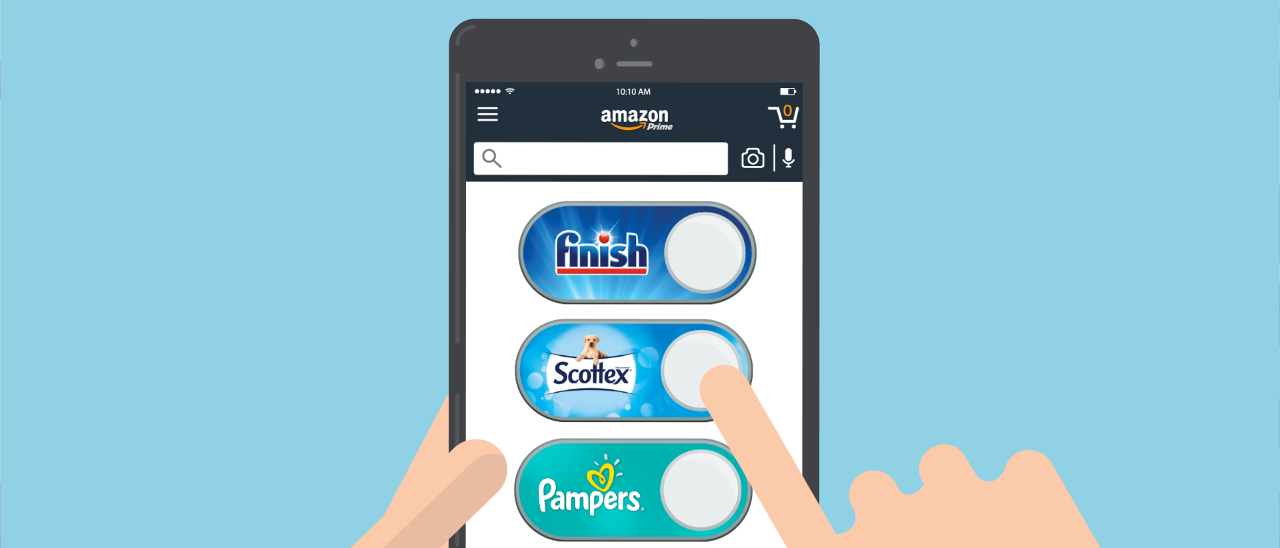Su Amazon.it sbarcano i Virtual Dash Button