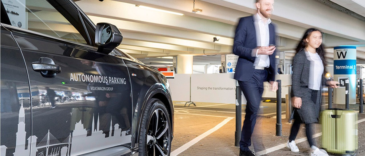 Volkswagen sperimenta il parcheggio autonomo