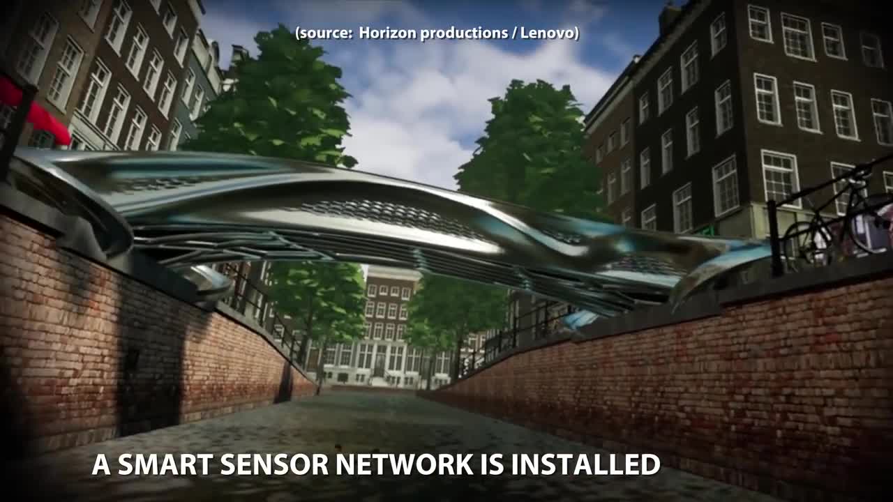 MX3D e il ponte stampato in 3D per Amsterdam