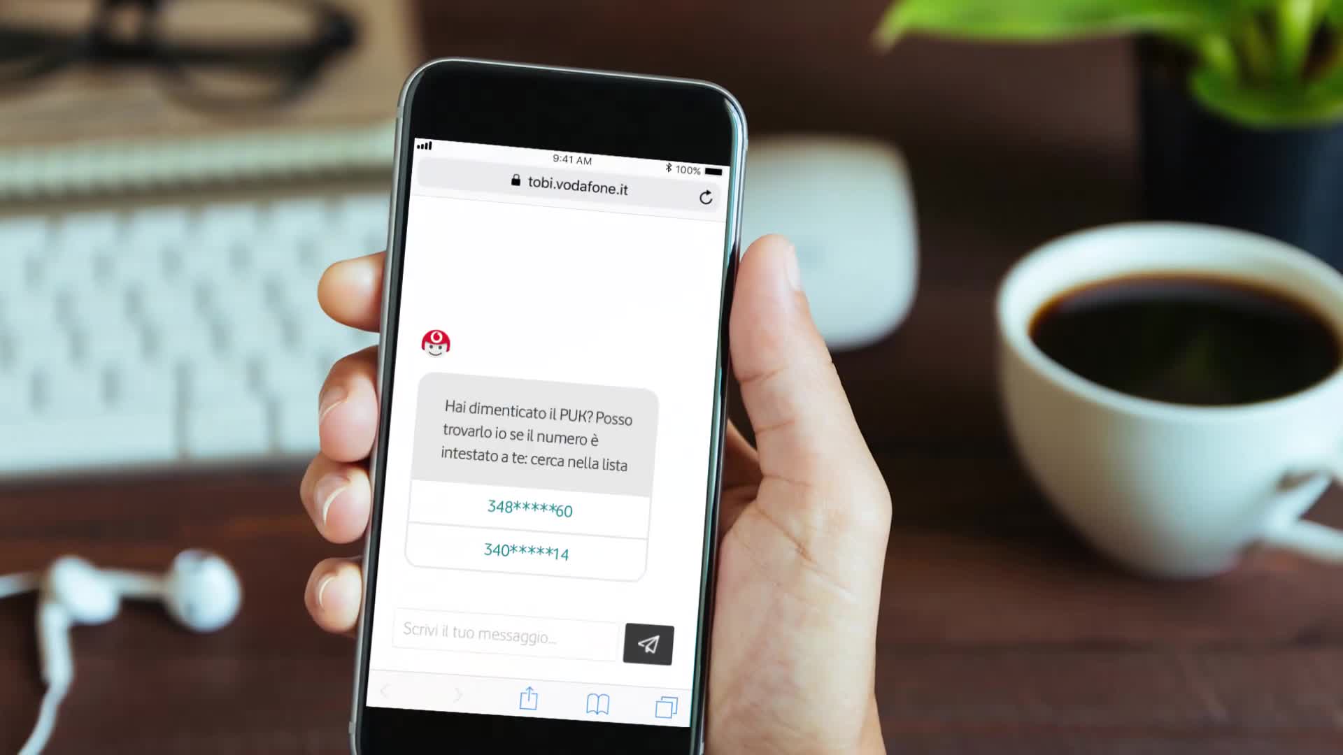TOBi è l'assistente digitale di Vodafone