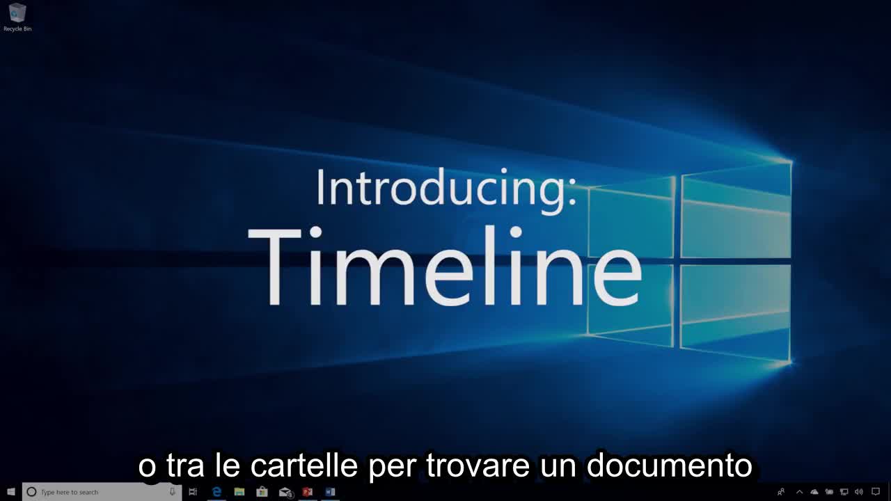 Windows 10 April 2018 Update: Timeline