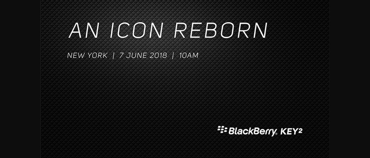 BlackBerry KEY2 verrà annunciato il 7 giugno