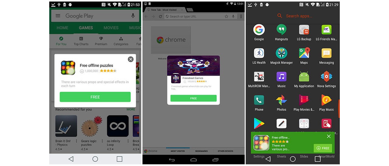 Malware Android installato su numerosi smartphone