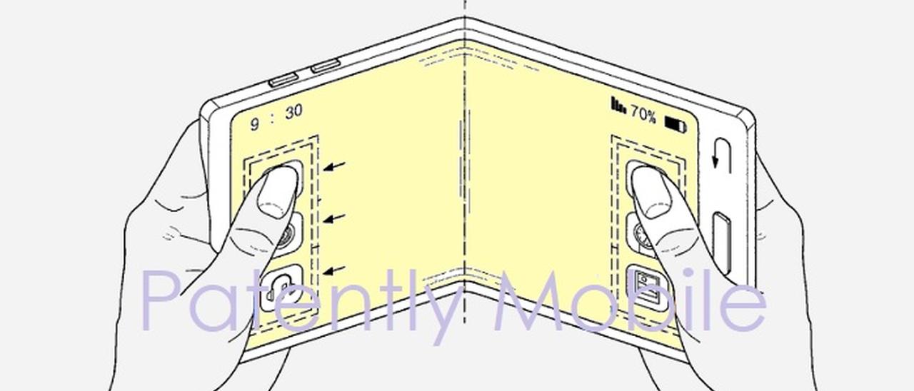 Smartphone Samsung pieghevoli e trasparenti?