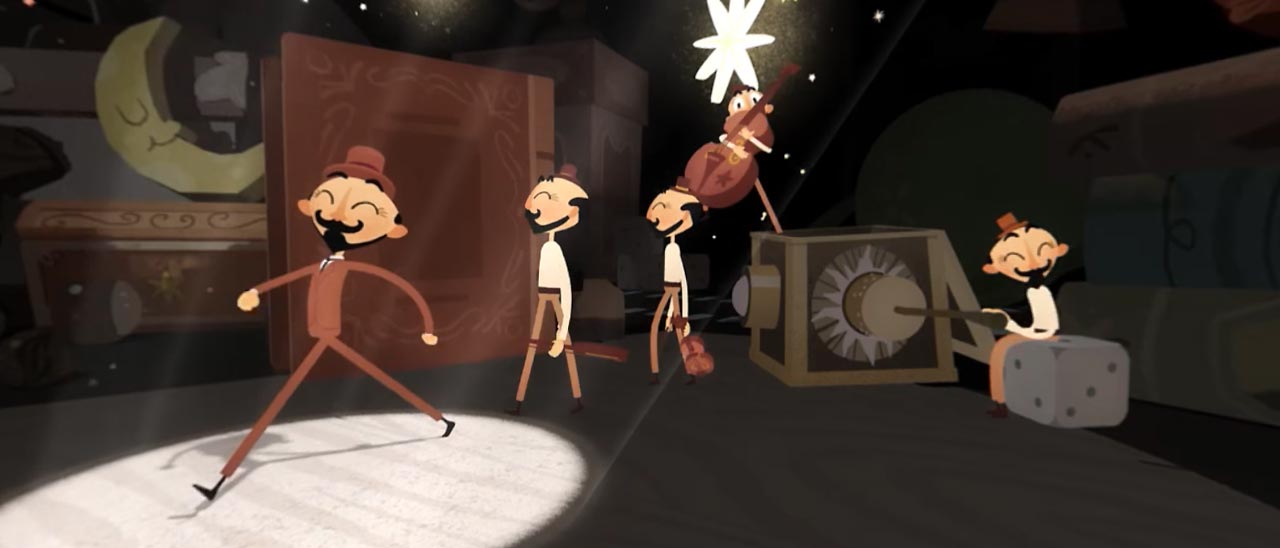 Un Google doodle in VR per Georges Méliès