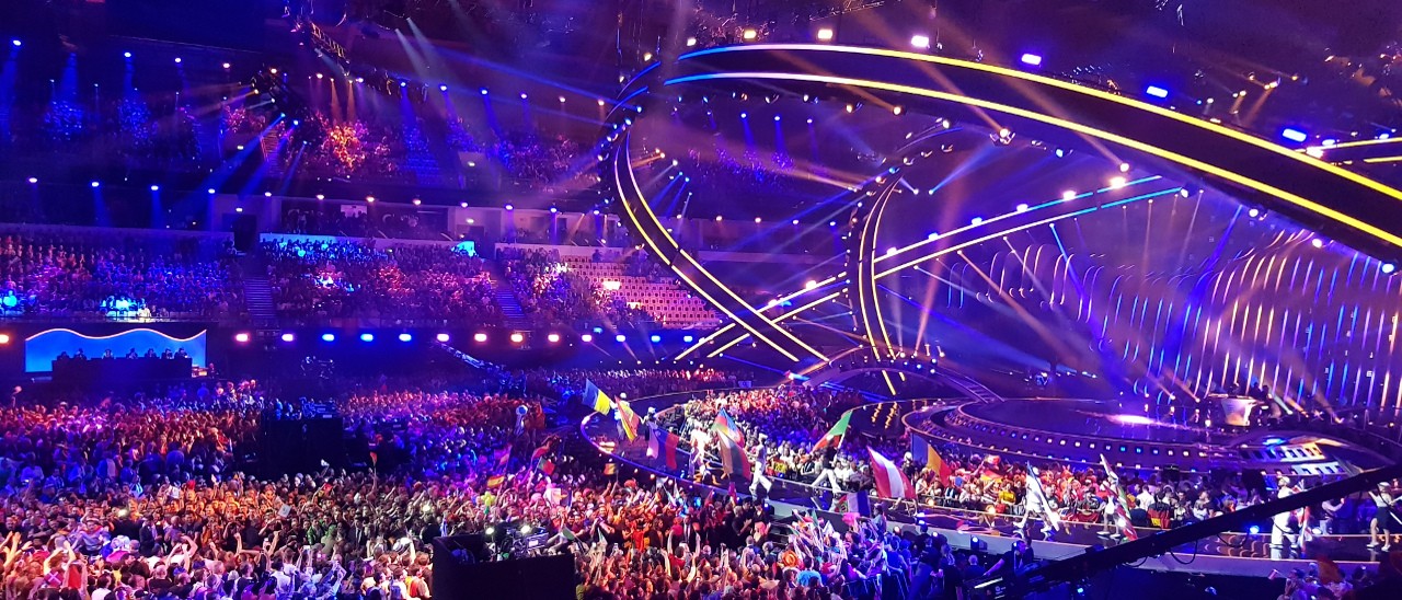 Eurovision a Lisbona, l'illuminazione che emoziona