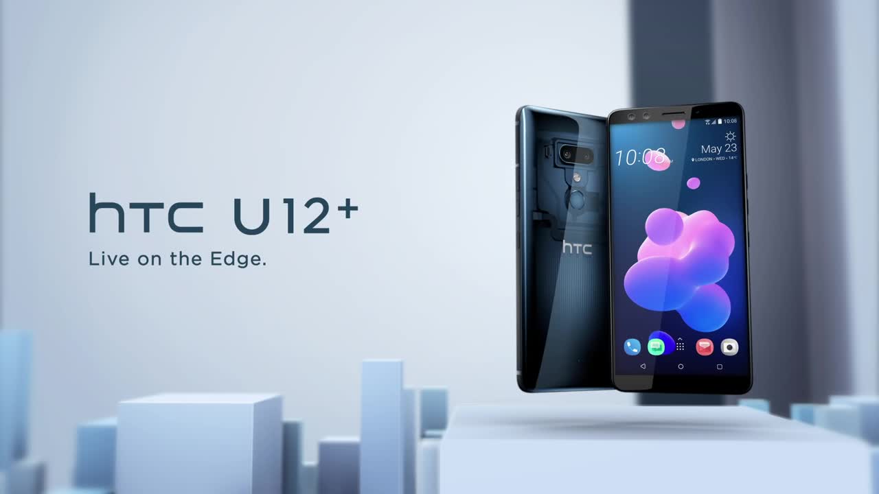 HTC U12+, smartphone con display 18:9 e senza notch
