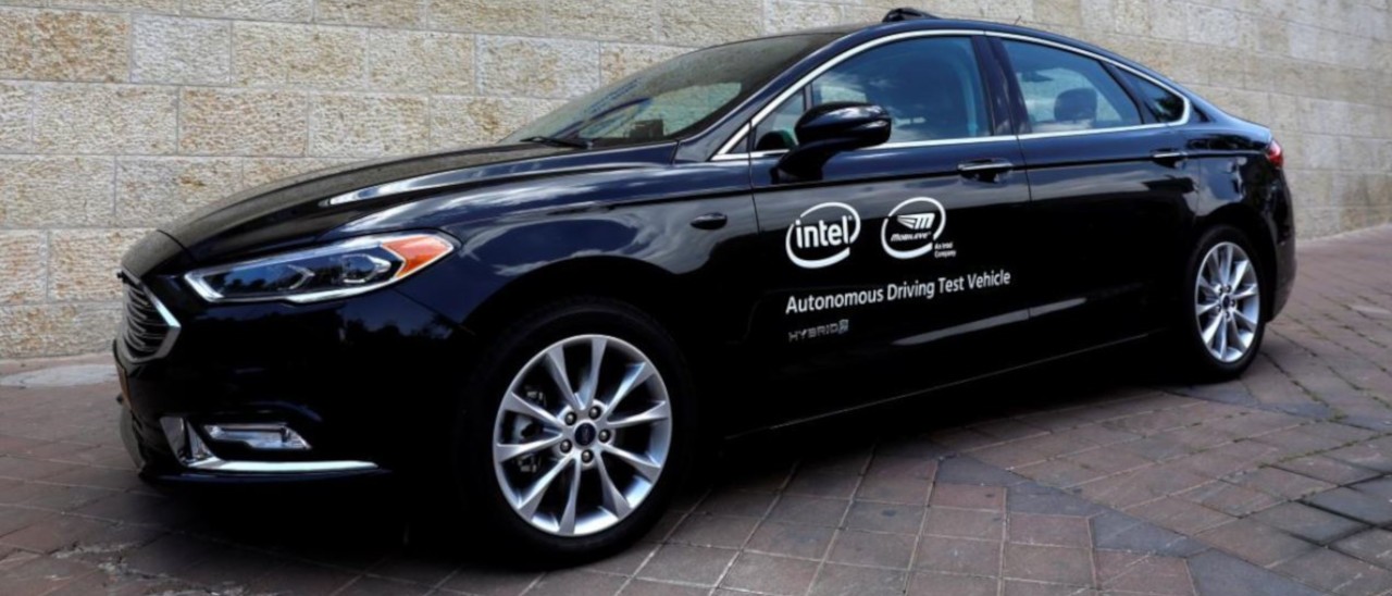 Intel testa le sue auto autonome a Gerusalemme