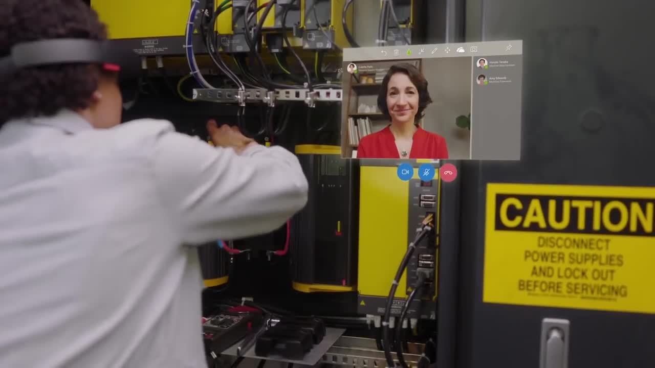 L'assistenza da remoto con Microsoft HoloLens