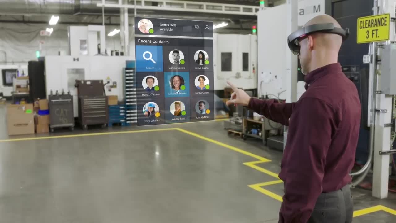 Microsoft Layout e la mixed reality di HoloLens