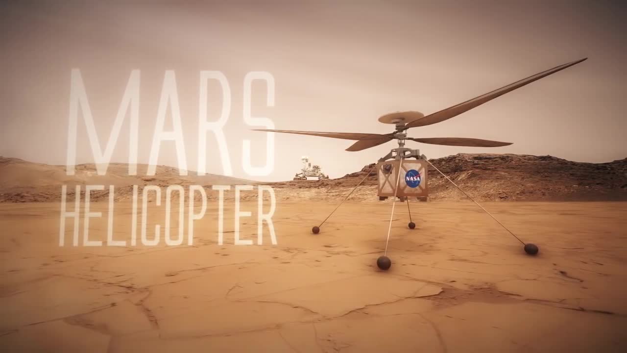 Mars Helicopter per fotografare il pianeta rosso