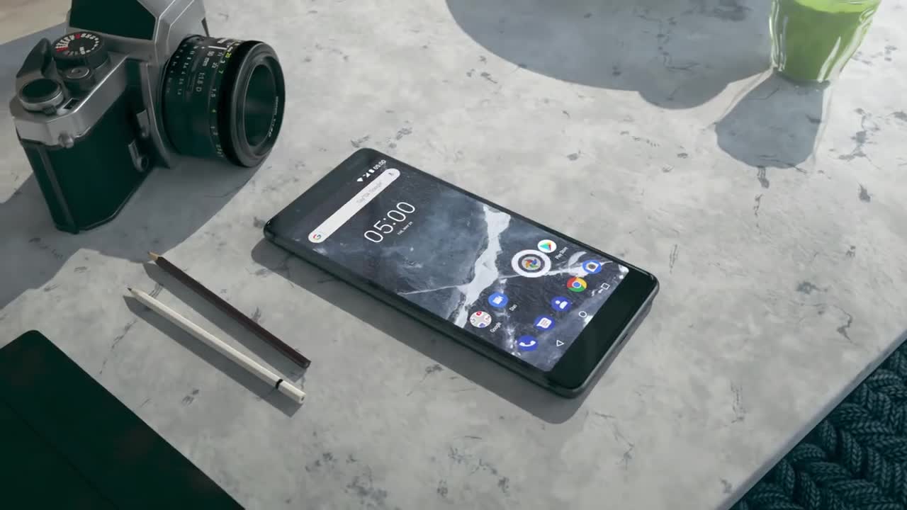 Nokia 5.1, smartphone Android One in alluminio