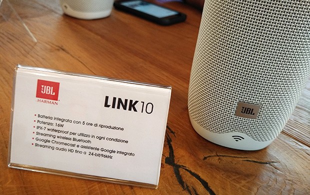 JBL Link 10, il "più piccolo" della linea