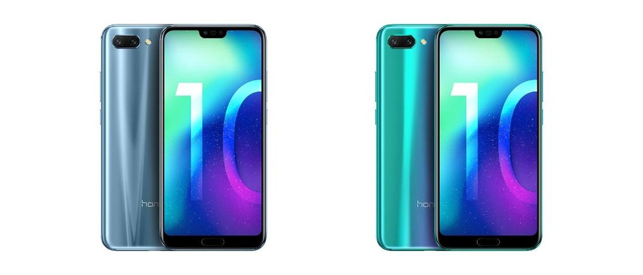 Honor 10, nuovi colori Phantom Green e Glacier Grey