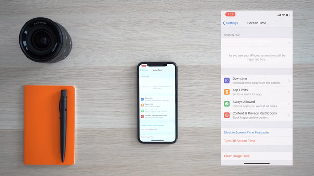 iOS 12 - Report Attività