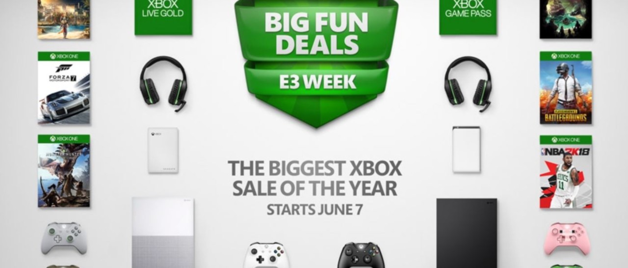 Microsoft, tanti sconti in vista di E3 2018