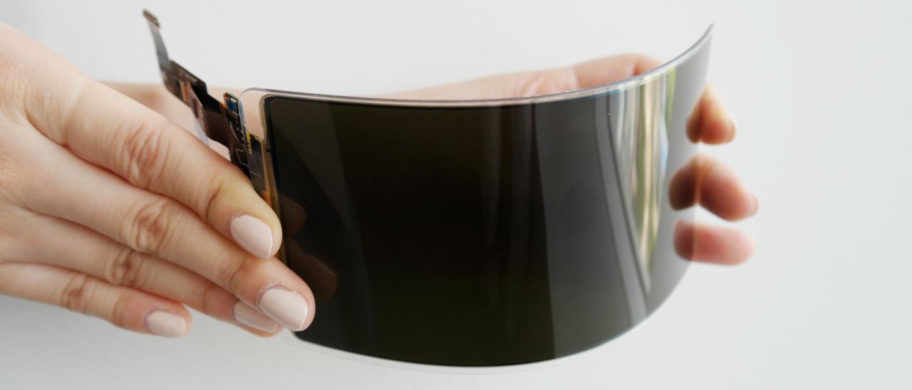 Samsung svela un display flessibile per smartphone