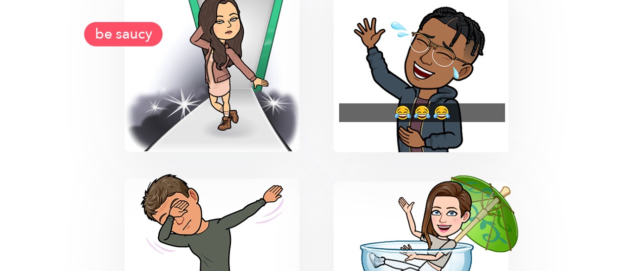 Tinder, Bitmoji per flirtare non solo con le parole